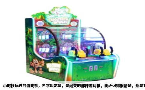 小时候玩过的游戏机，名字叫龙皇，是闯关的那种游戏机。我还记得很清楚，那是1998年夏天，我十二岁，家里刚买了台21寸的康佳彩电，我爸从深圳带回来一台灰色塑料外壳的游戏机，包装盒上没有小霸王那种“学习机”的幌子，就是纯粹的游戏机，正面印着两个烫金的字，“龙皇”。手柄是那种笨重的方形，十字键用久了会发黏，手感却扎实得很。