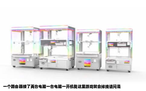 一个路由器接了两台电脑一台电脑一开机我这里游戏就会掉线请问是