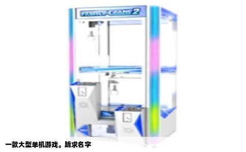 一款大型单机游戏。跪求名字
