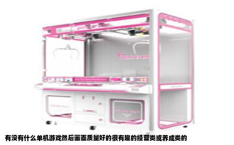 有没有什么单机游戏然后画面质量好的很有趣的经营类或养成类的