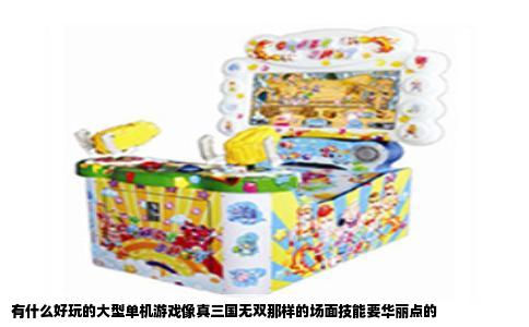 有什么好玩的大型单机游戏像真三国无双那样的场面技能要华丽点的