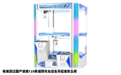 有谁买过国产凌肯125男装摩托车这车开起来怎么样
