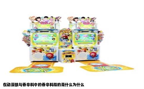 在动漫狼与香辛料中的香辛料指的是什么为什么