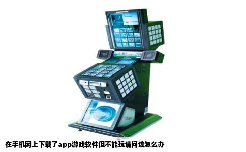 在手机网上下载了app游戏软件但不能玩请问该怎么办