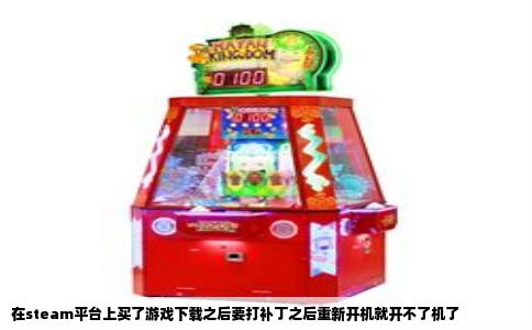 在steam平台上买了游戏下载之后要打补丁之后重新开机就开不了机了