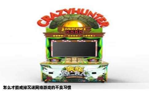 怎么才能戒掉沉迷网络游戏的不良习惯