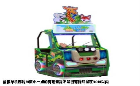 战棋单机游戏M数小一点的有哪些我不是很有钱尽量在30M以内