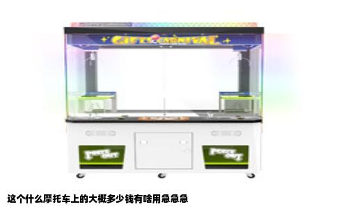 这个什么摩托车上的大概多少钱有啥用急急急