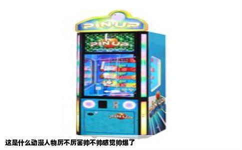这是什么动漫人物厉不厉害帅不帅感觉帅爆了