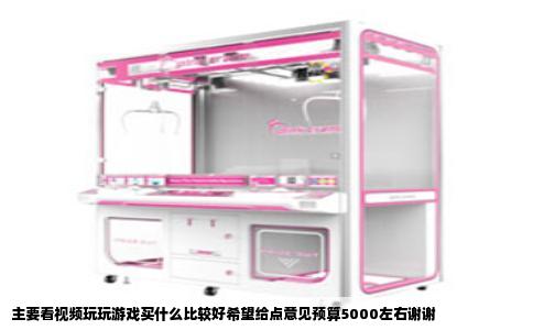 主要看视频玩玩游戏买什么比较好希望给点意见预算5000左右谢谢