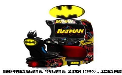 最练眼神的游戏是反恐精英，特指反恐精英：全球攻势（CSGO）。这款游戏将视觉能力的考验推到极致，没有其他游戏能像它一样，要求玩家在毫秒之间将视线精确锁定在像素级别的目标上，并持续保持高度紧张。